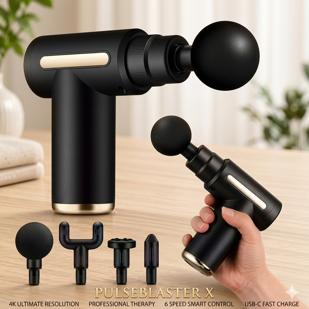 High-Frequency Electric Body Massager Gun